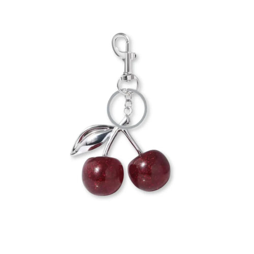 SILVER CHERRY CHARM